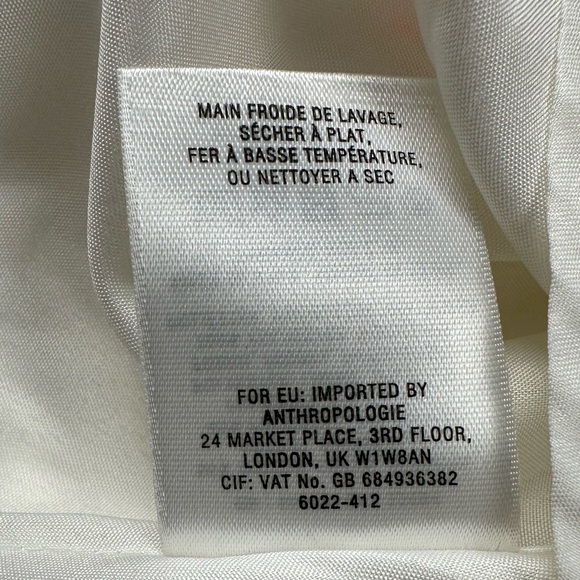 NWT Maeve Anthropologie tweed textured skirt w/ neon/metallic stripes. Size 12 - Picture 9 of 11